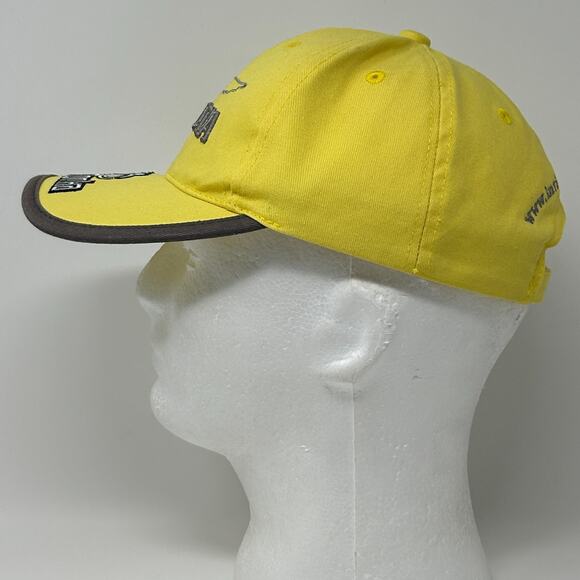 Invicta Tour de Tonka Hat Baseball Cap Cycling Cycler Bicycle Strapback Yellow - Picture 7 of 10